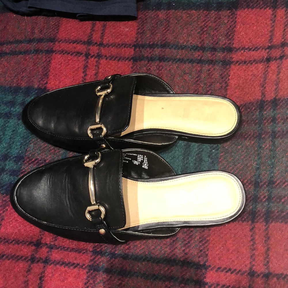 Black mules